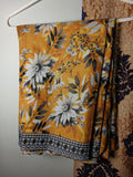 Unstitched printed lawn 2 piece suit