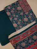 Unstitched Printed lawn 3 piece suit