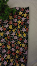 Unstitched printed linen 1pc suit