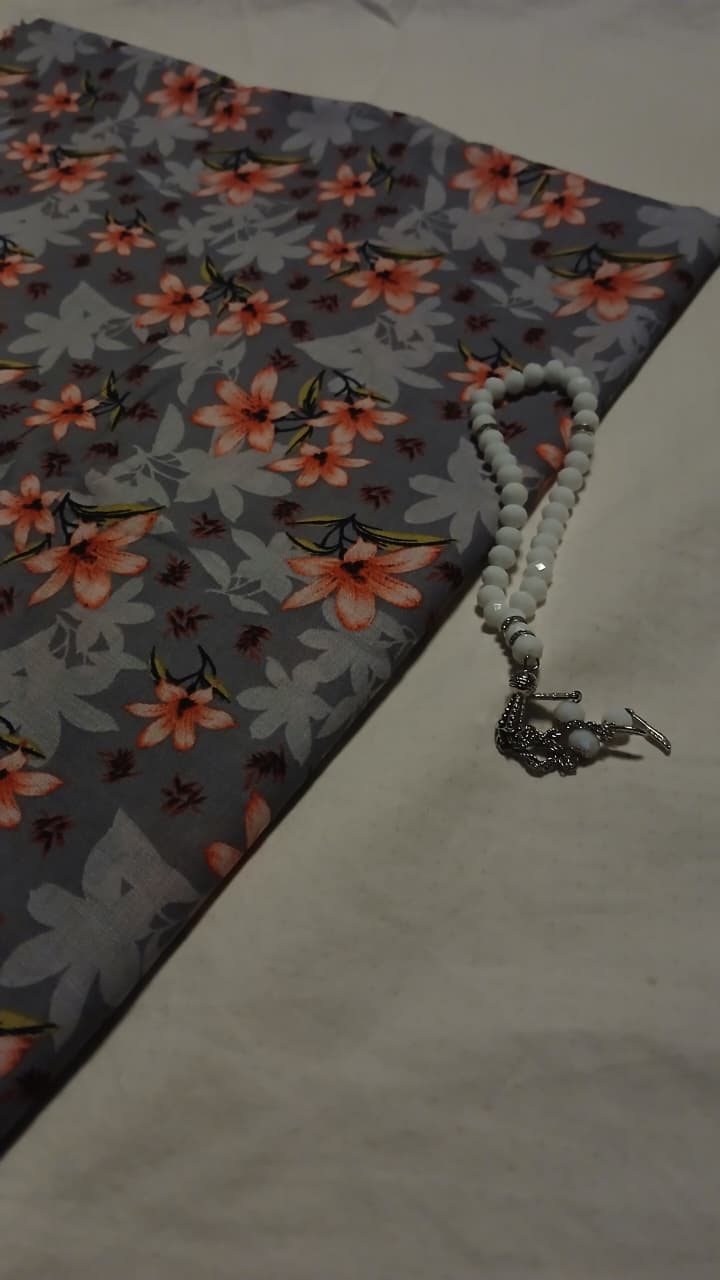 Unstitched Printed Lawn Suit (Kameez and Trouser SAME DESIGN)