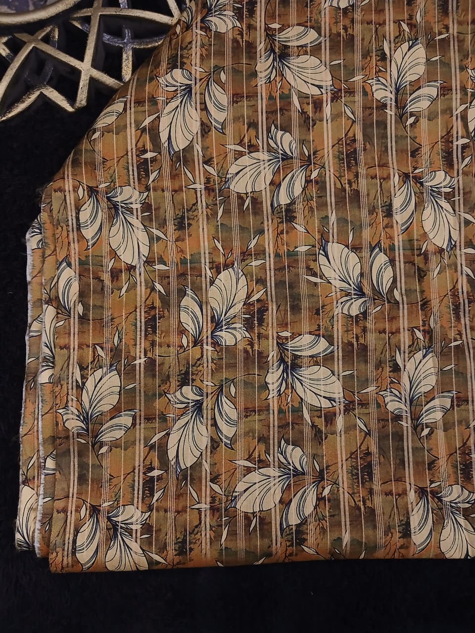 Unstitched Banaarsi doriya printed lawn 2 piece suit